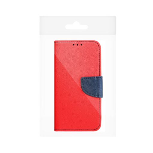 Fancy Book Holster für XIAOMI Redmi NOTE 12 PRO PLUS 5G rot / marineblau – Bild 10