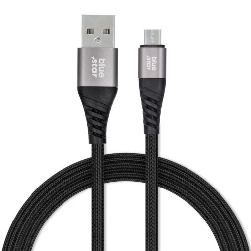 Blue Star geflochtenes Kabel mit Micro-USB-2A-Stecker – Bild 3