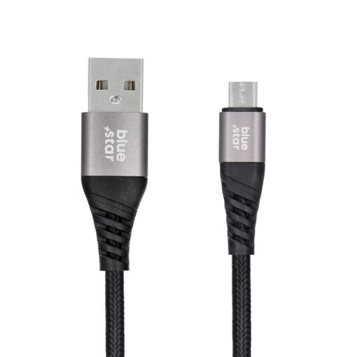 Blue Star geflochtenes Kabel mit Micro-USB-2A-Stecker – Bild 4