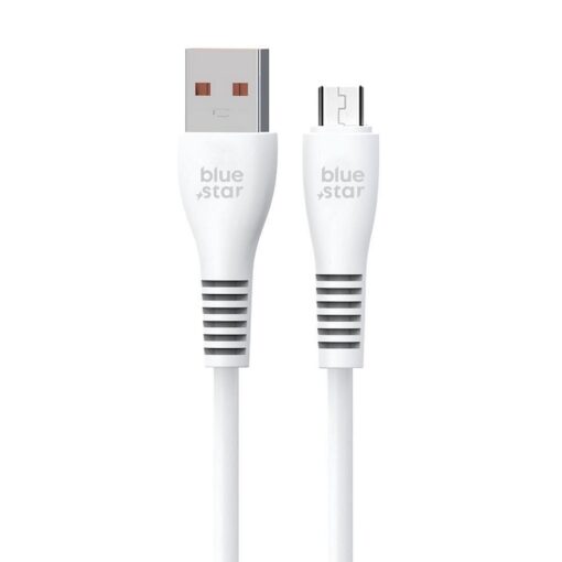 BLUE STAR cable USB A to Micro USB 2A 12W DC99M 1 m white – Bild 3
