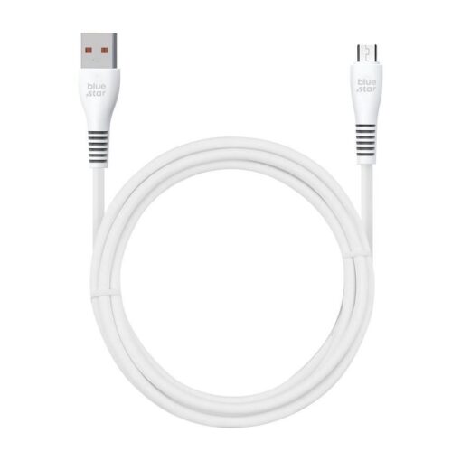 BLUE STAR cable USB A to Micro USB 2A 12W DC99M 1 m white – Bild 4
