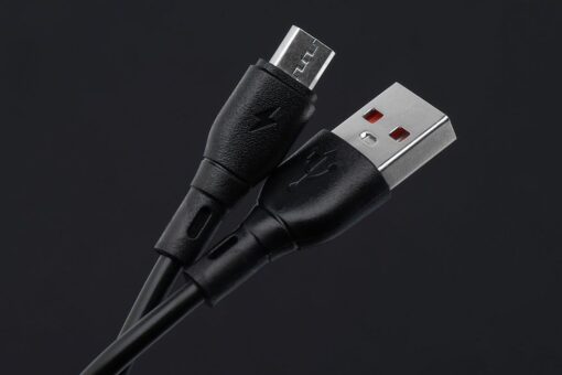 BLUE STAR ECO cable 2A USB A to Micro USB PJ68-23-2 1m black – Bild 4