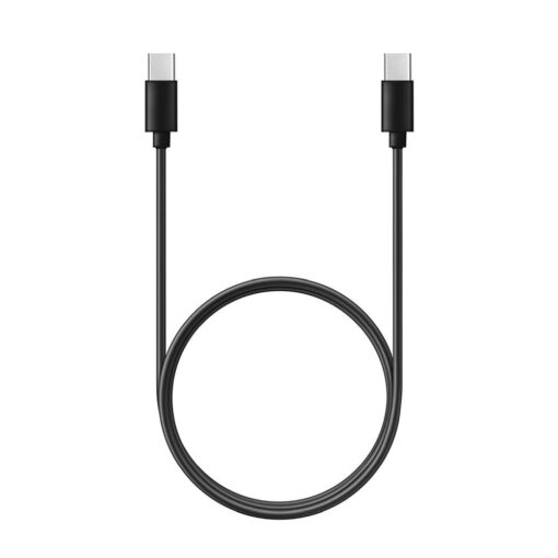 Kabel Typ C auf Typ C Power Delivery PD 60W 3A C296 schwarz (8mm langes Ende)