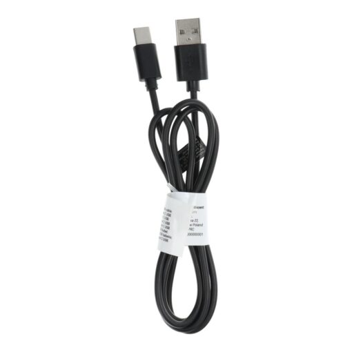 Kabel USB - Typ C 2.0 C366 1 Meter (länger Anschluss 8 MM) schwarz