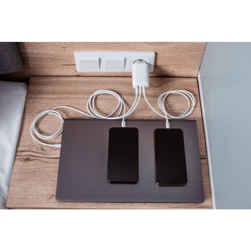 FORCELL F-ENERGY C336 USB A zu Typ C QC4.0 3A 60W Kabel 1 m weiß – Bild 9