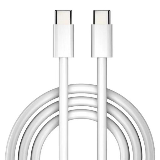 Kabel Typ C auf Typ C 2.0 HD23 PD 40W 1m weiß – Bild 3