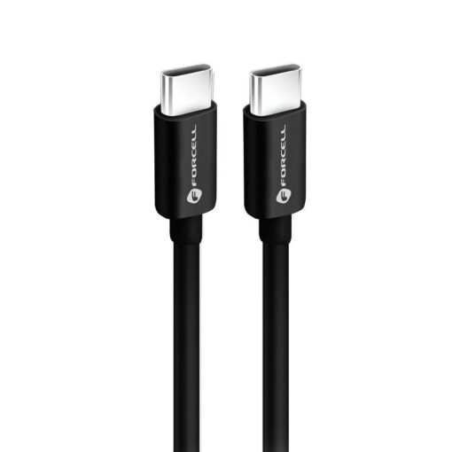 FORCELL Kabel Typ C auf Typ C QC4.0 3A/20V PD60W C338 1,5m schwarz – Bild 3