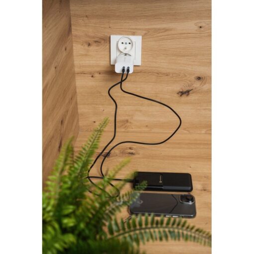 FORCELL Kabel Typ C auf Typ C QC4.0 3A/20V PD60W C338 1,5m schwarz – Bild 5