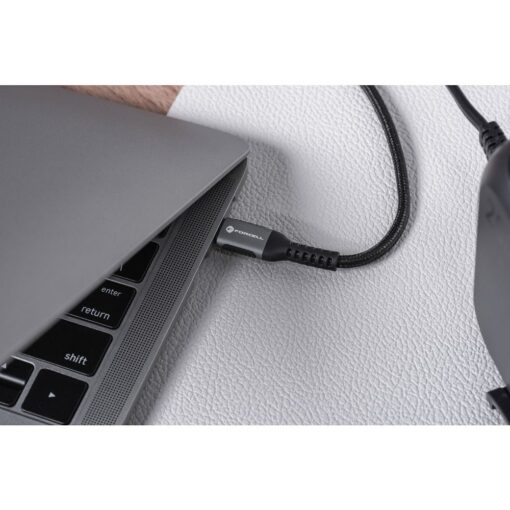 FORCELL F-ENERGY C260 Kabel Typ C auf Typ C QC4.0 PD 5A 100W Cafule 1,2 m schwarz – Bild 6