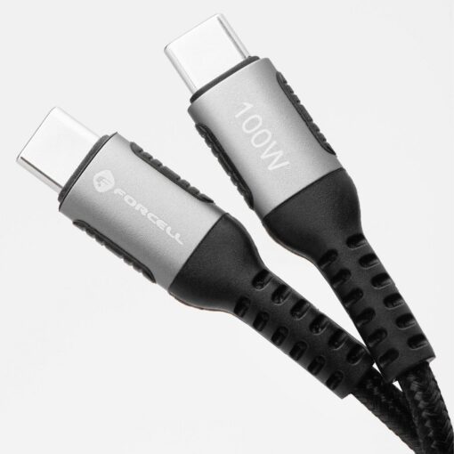 FORCELL F-ENERGY C260 Kabel Typ C auf Typ C QC4.0 PD 5A 100W Cafule 1,2 m schwarz – Bild 9