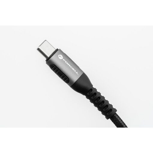 FORCELL F-ENERGY C263 cable Type C to Type C QC4.0 PD 5A 240W Cafule 2 m black – Bild 4