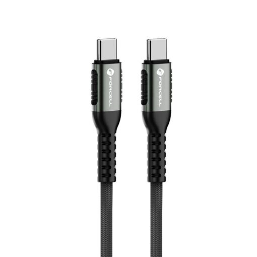 FORCELL F-ENERGY C263 cable Type C to Type C QC4.0 PD 5A 240W Cafule 2 m black – Bild 8