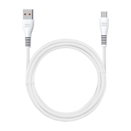 BLUE STAR cable USB A to Type C 2A 12W DC99C 1 m white – Bild 3