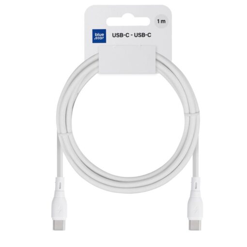 BLUE STAR ECO cable 3A 60W Type C to Type C PJ73-13-3 1m white