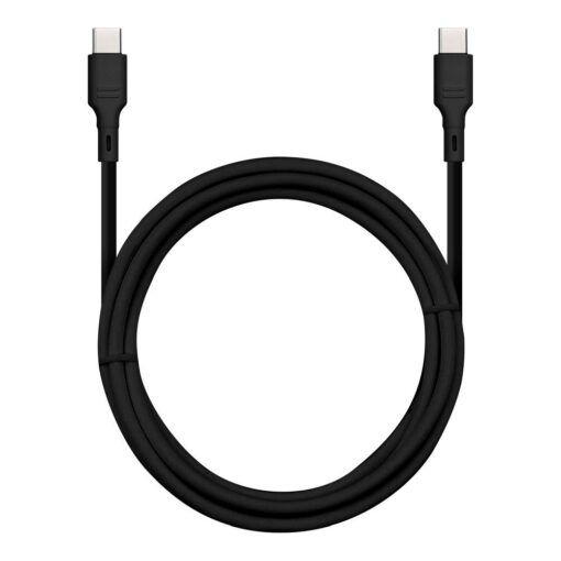 Blue Star Kabel mit USB C auf USB C 3A Stecker (max 60W) - schwarz – Bild 3