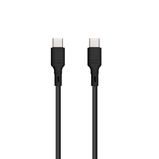 Blue Star Kabel mit USB C auf USB C 3A Stecker (max 60W) - schwarz – Bild 4