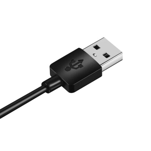 USB-Ladekabel zu GARMIN FENIX 7, 6, 6X, 6S, 5, 5X, 5S, 5 Plus Vivoactive 3 Smartwatch etc. HD24 1m. schwarz – Bild 4