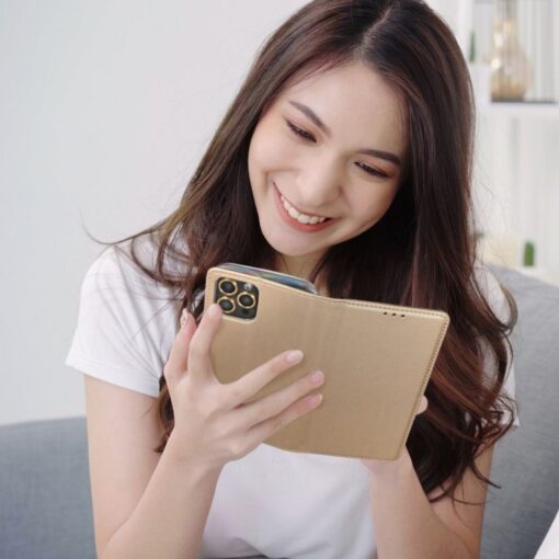 Smart Case Buchholster für SAMSUNG A13 5G / A04S gold – Bild 3