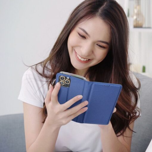 Smart Case Book für SAMSUNG S22 PLUS dunkelblau – Bild 3