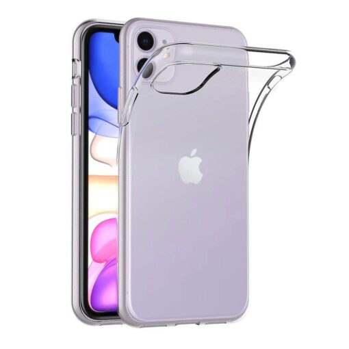 BACK CASE Ultra Slim 0,5mm für IPHONE 11 Transparent