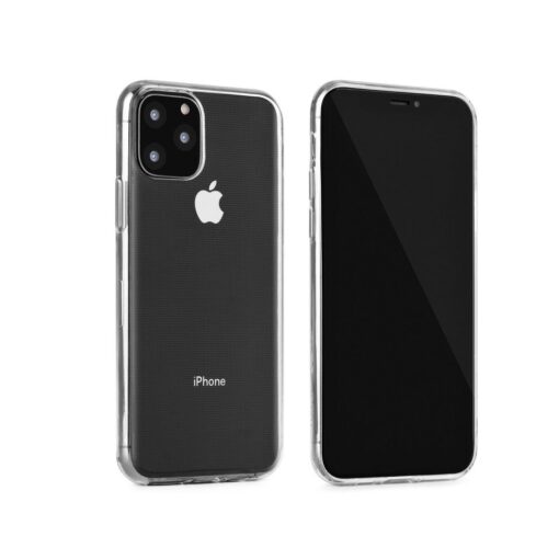 BACK CASE Ultra Slim 0,5mm für IPHONE 11 Transparent – Bild 3