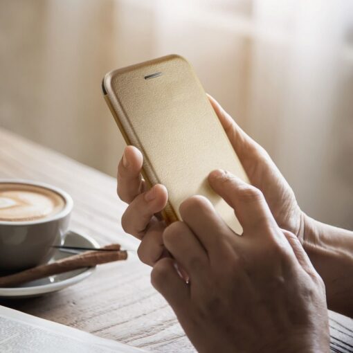 Book Elegance für SAMSUNG A52 LTE / A52 5G / A52S gold – Bild 9