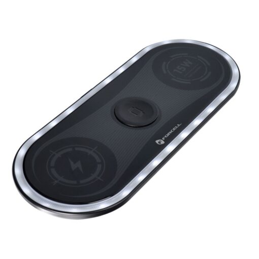 FORCELL F-ENERGY Ellipse 3-in-1 Schnellladegerät 15W Induktives Schnellladegerät – Bild 6