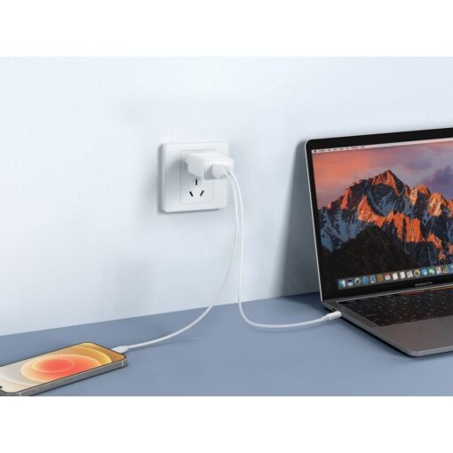 VEGER USB A QC3.0 + Typ C PD 30W Netz-Ladegerät VLS302U weiß – Bild 12