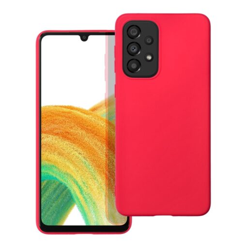 SOFT Case für SAMSUNG Galaxy A33 5G rot