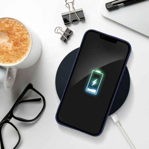 SOFT Case für IPHONE 12 dunkelblau – Bild 7