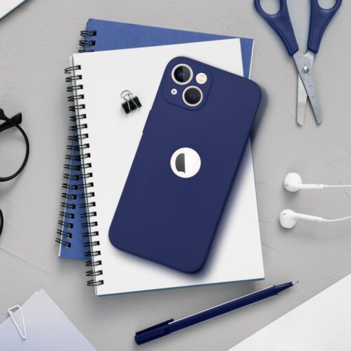 SOFT Case für IPHONE 12 PRO MAX dunkelblau – Bild 5
