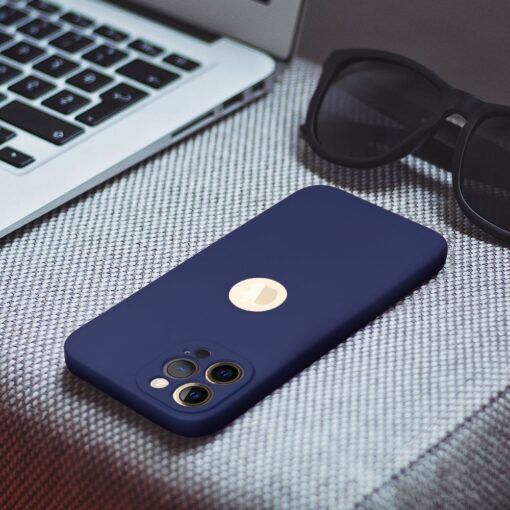 SOFT Case für IPHONE 12 PRO MAX dunkelblau – Bild 7
