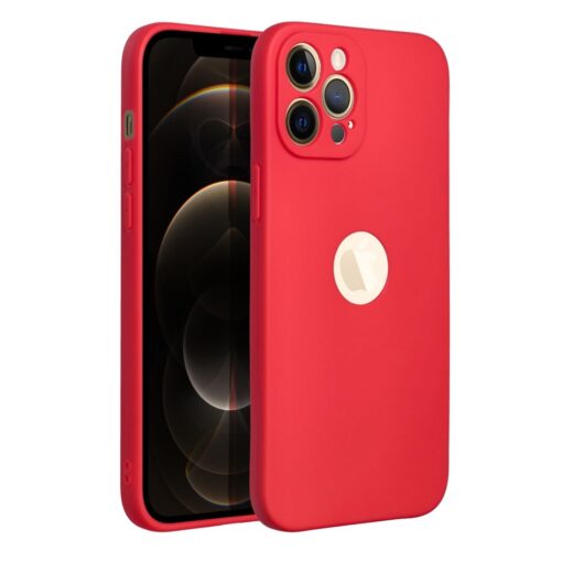 SOFT Case für IPHONE 12 PRO MAX rot – Bild 3