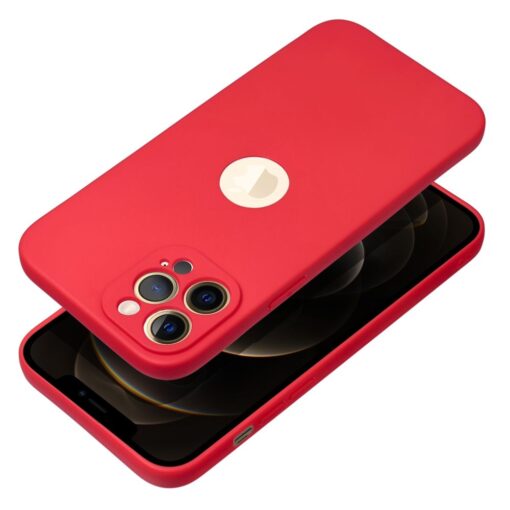 SOFT Case für IPHONE 12 PRO MAX rot – Bild 4