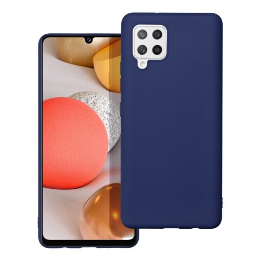 SOFT Case für SAMSUNG Galaxy A42 5G dunkelblau