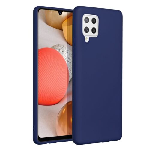 SOFT Case für SAMSUNG Galaxy A42 5G dunkelblau – Bild 3