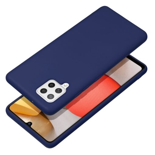 SOFT Case für SAMSUNG Galaxy A42 5G dunkelblau – Bild 4