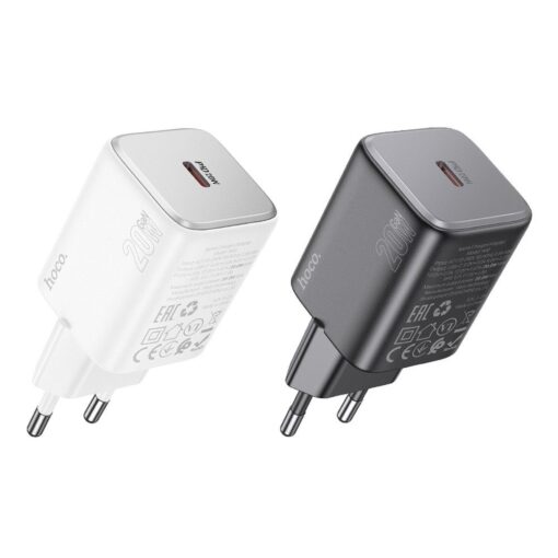 HOCO Netz-Ladegerät Typ C QC PD 20W N40 weiß – Bild 4