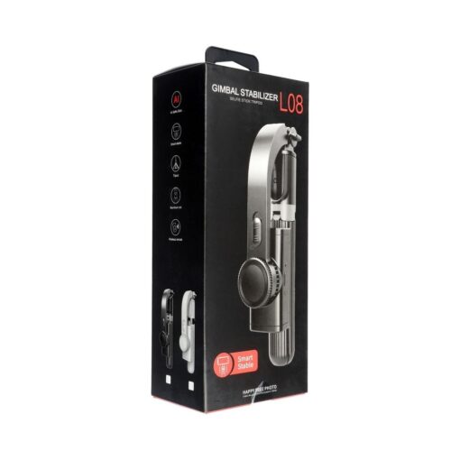 Kit / Selfie-Halter mit Bluetooth-Fernbedienung Stativ GIMBAL Stabilisator weiß SSTR-L08 – Bild 10