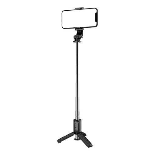 Universal Halterung TRIPOD für Handy und Kamera (selfie set) Bluetooth Schalter Q11 / TR19 schwarz – Bild 3