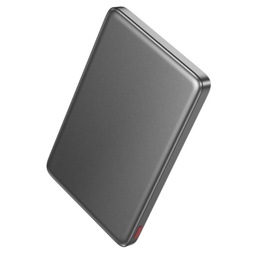 HOCO Powerbank 5000 mAh kompatibel mit MagSafe PD QC 2A 20W Q26 grau – Bild 3