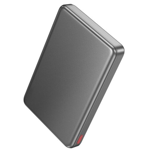 HOCO Powerbank 10 000 mAh kompatibel mit MagSafe PD QC 2A 20W Q26A grau