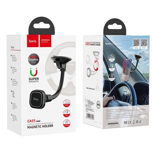 HOCO Magnetischer Autohalter für Windschutzscheibe/Bord CA55 schwarz – Bild 7