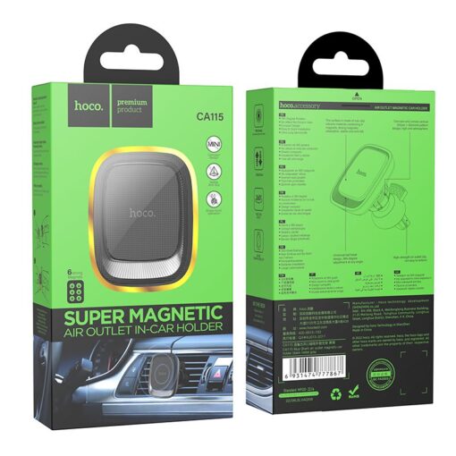 EOL HOCO magnetic car holder for air vent CA115 black – Bild 11