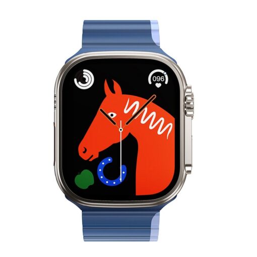 HOCO Armband für Apple Watch 38 / 40 / 41 mm AS102 dunkelblau mit hellblau