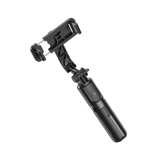 HOCO Selfie Stick Tripod wireless Pilot Figure K17 schwarz – Bild 4