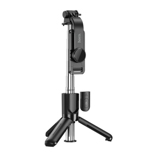 HOCO Selfie Stick Tripod wireless Pilot Figure K17 schwarz – Bild 7