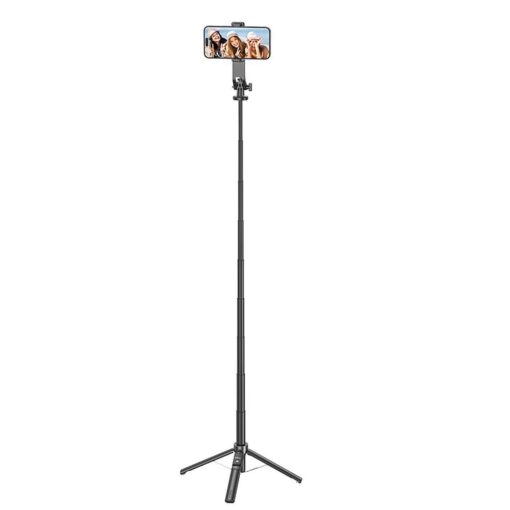 HOCO Selfie-Halter mit kabelloser Fernsteuerung Stativ K21 schwarz – Bild 7