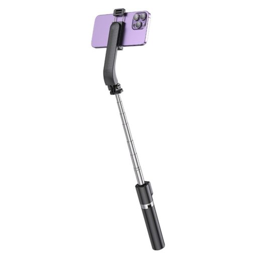 HOCO Selfie-Halter mit kabelloser Fernsteuerung Stativ K20 schwarz – Bild 5