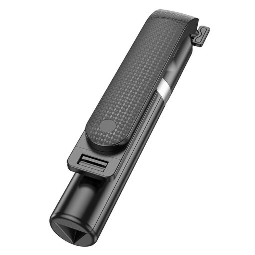 HOCO Selfie-Halter mit kabelloser Fernsteuerung Stativ K20 schwarz – Bild 7